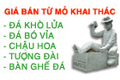 Sản xuất đá granite, basalt